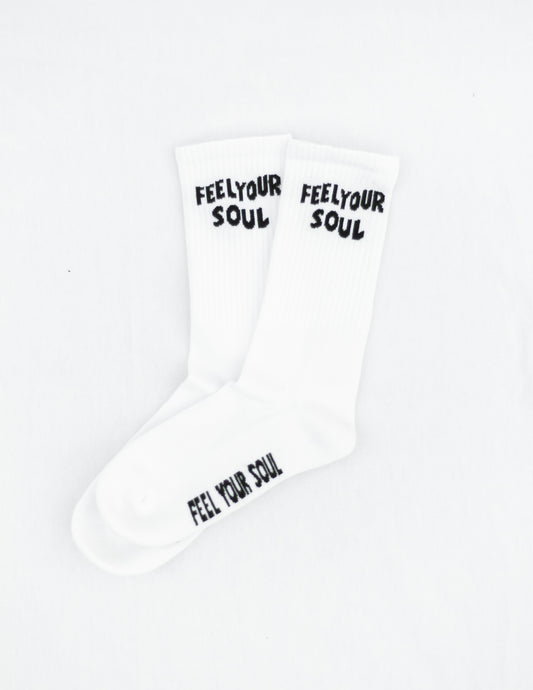Retro Feel Your Soul crew sock - FEEL YOUR SOUL