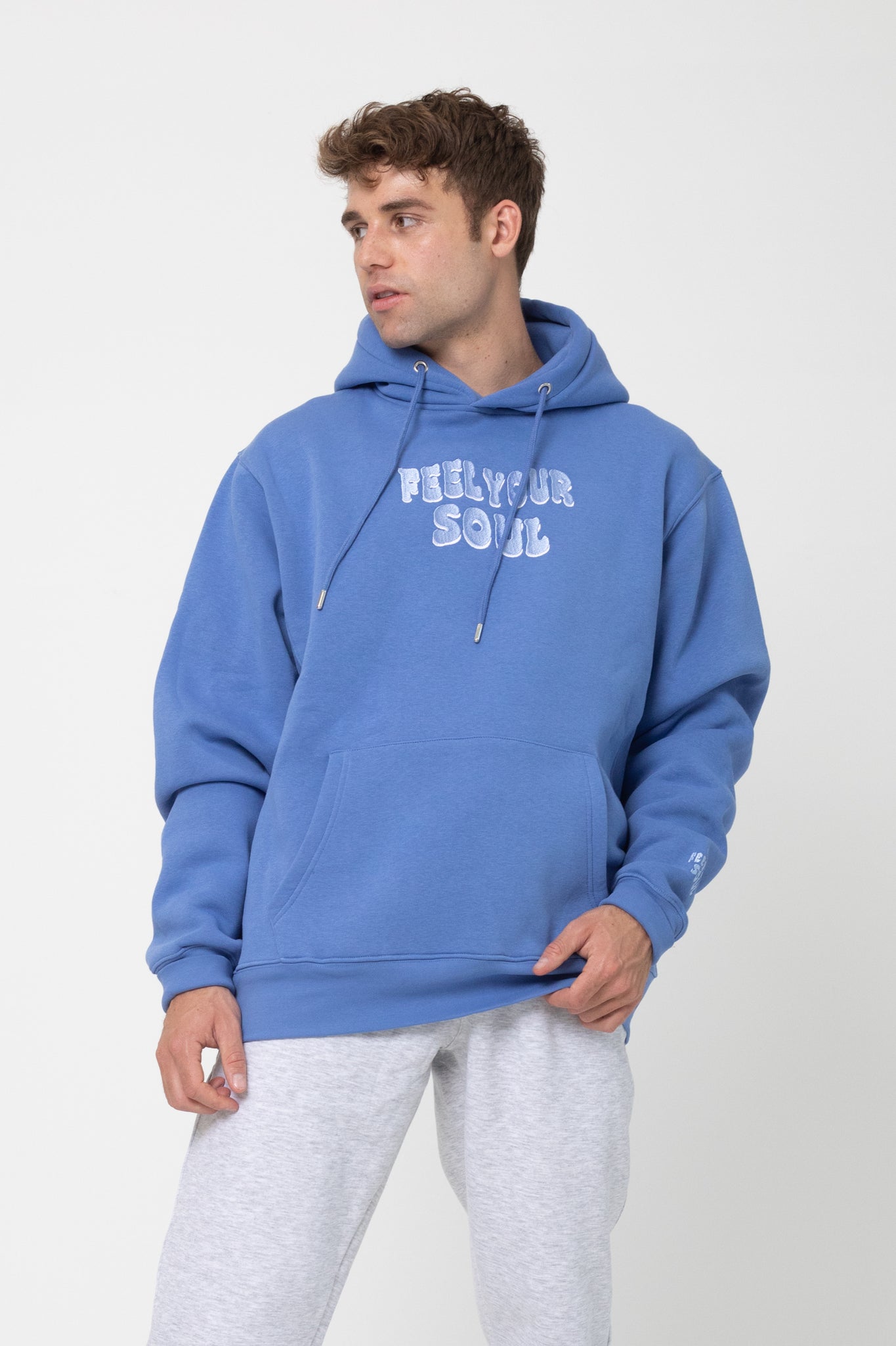 Don't Get Obsessed Indigo Hoodie - SOLD OUT