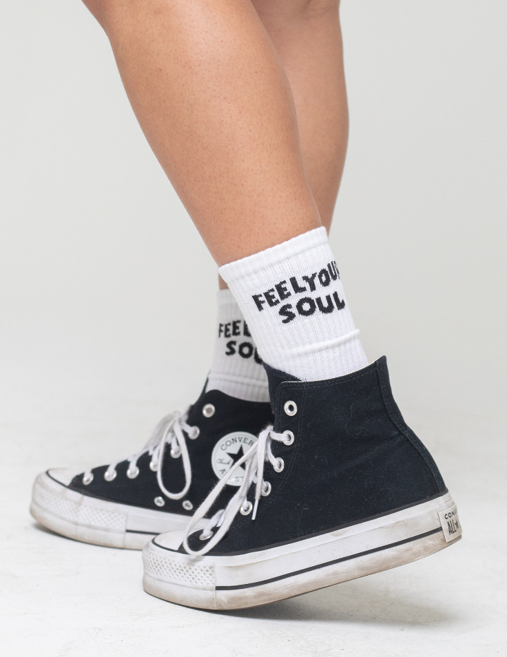 Feel Your Soul crew sock