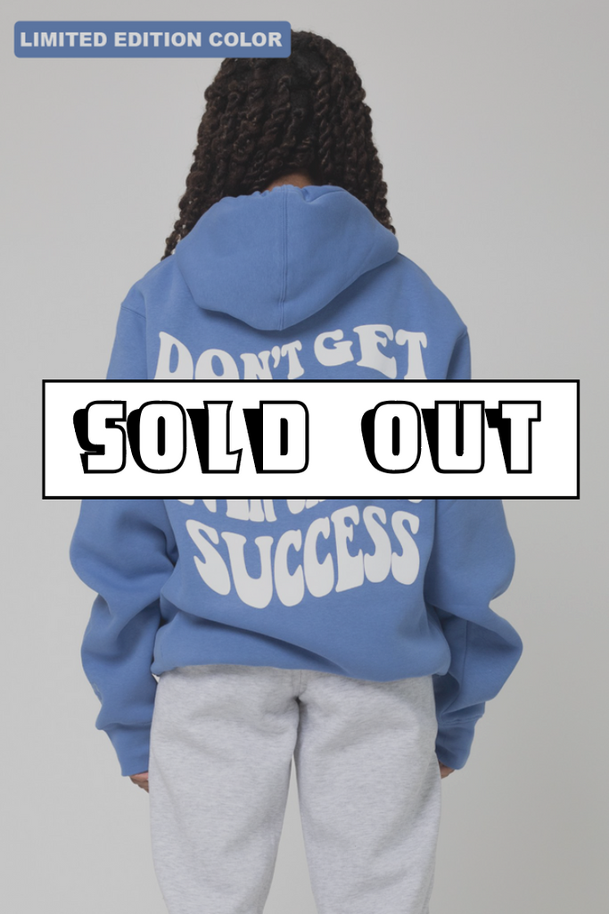 Don't Get Obsessed Indigo Hoodie - SOLD OUT - FEEL YOUR SOUL